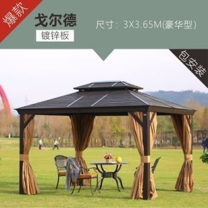Wasserdichtes Aluminium-Faltzelt 500 kg Ladung Garten Gazebo individuell
