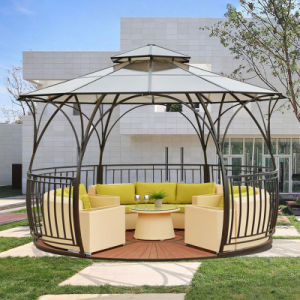 Segel Gusseisen Gazebo PVC beschichtet Camping Gazebo angepasst