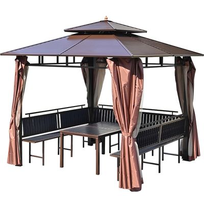 Langlebige Metall-Gazebos für stilvolles Wohnen