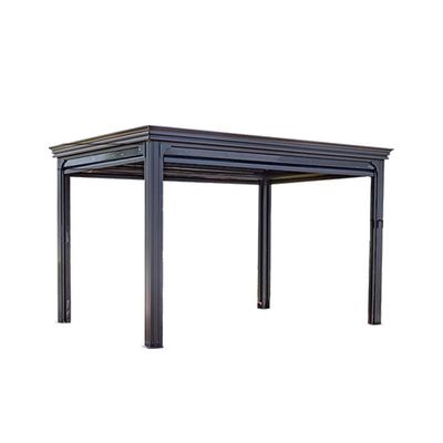 Outdoor-Pavillon  Robuster Aluminium-Terrassenpavillon für den Garten, stabiler Metall-Yardistry-Pavillon